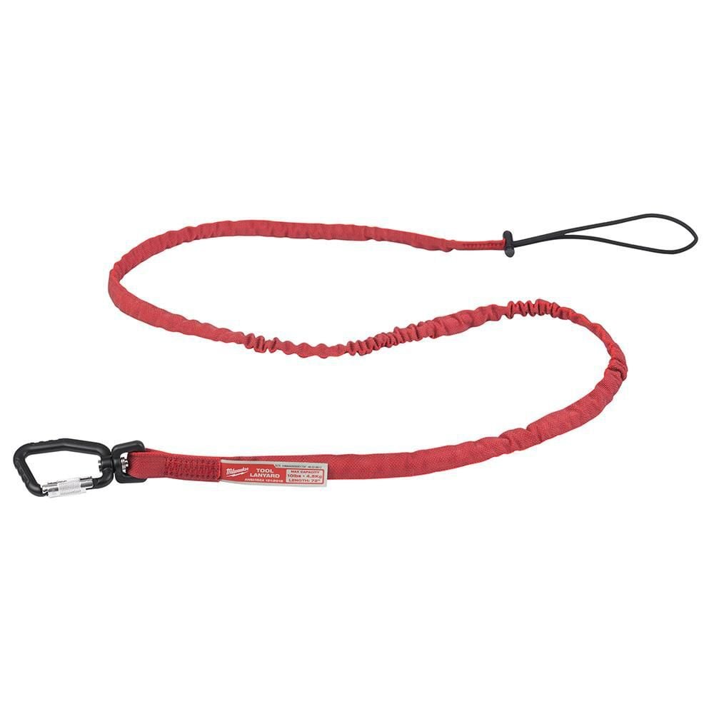 Milwaukee 10 Lbs. 72 in. Extended Reach Locking Tool Lanyard, large image number 1