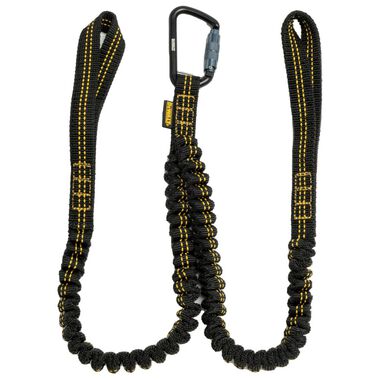 DEWALT 25 Lbs 43.3 in Polyester & Aluminum Twin Leg Tool Lanyard