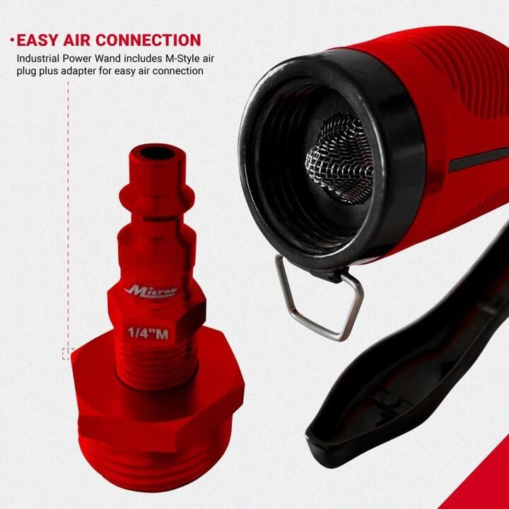 Milton Water & Air Industrial Power Wand, 2-1 Dual Cleaning Power, large image number 5