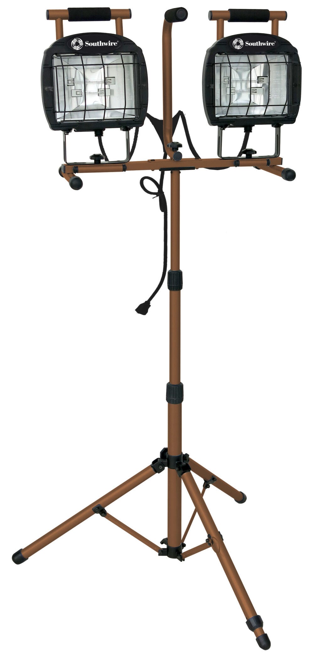 Southwire Tripod Work Light 1400 Watt Halogen Twin Head, large image number 2