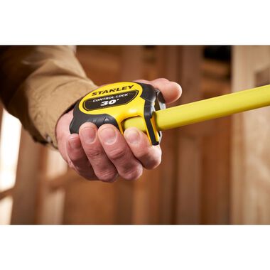 Stanley 30 ft. CONTROL-LOCK Tape Measure, large image number 9