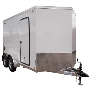 Legend Premium Trailers 7X14TVTA35 Thunder V-Nose 14 Foot Tandem Axle Cargo Trailer