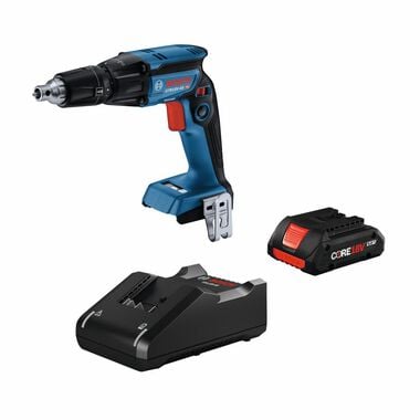 Bosch 18V 1/4in Hex Screwgun Kit with 1 CORE18V 4.0 Ah Compact Battery