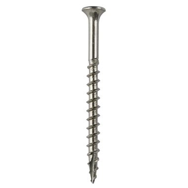 Grip Rite PrimeGuard Max 1-Lb Box #10 x 2.5-in Countersinking-Head Stainless Steel Star-Drive Deck Screws, large image number 1