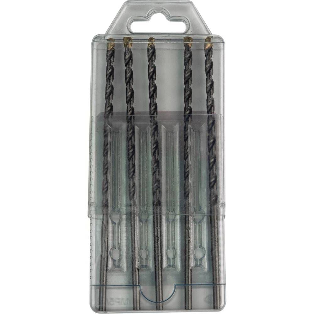 Makita Carbide Tipped Percussion Masonry Hammer Drill Bits 3/16in x 6in 5pk, large image number 2