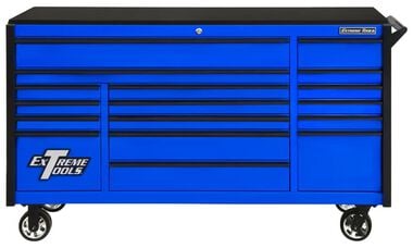 Extreme Tools DX Series Roller Cabinet 72in Blue