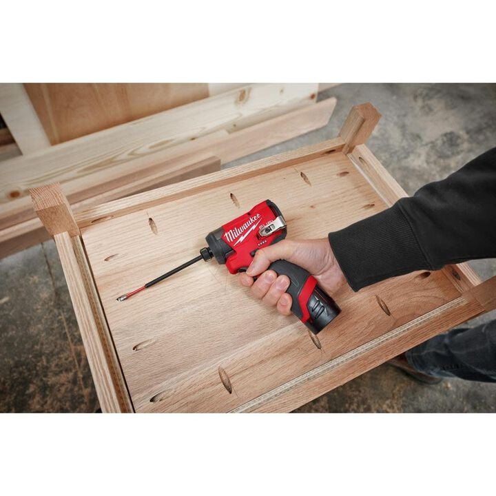 Milwaukee M12 FUEL 1/4inch Hex Impact Driver (Bare Tool), large image number 9