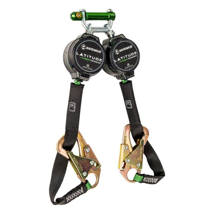 Safewaze Latitude Pro Tie-Back 7 Ft. Dual Web SRL-P: 9012 BWB, 20 Tie-back, large image number 0
