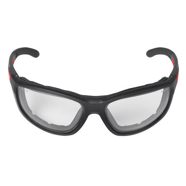 Milwaukee Clear High Performance Safety Glasses with Gasket