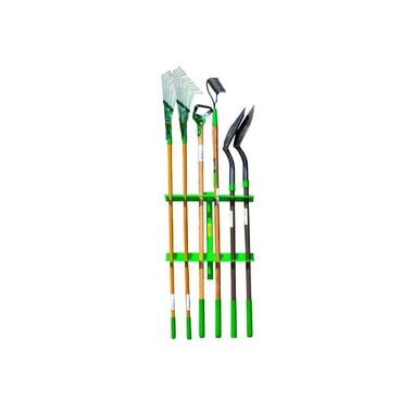 Green Touch Large Six Hand Tool Rack For Open Trailer