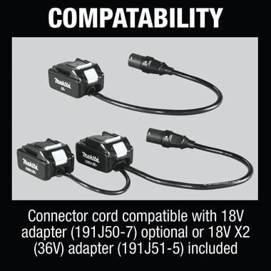 Makita ConnectX LXT X2 LXT & XGT Portable Backpack Power Supply, large image number 5