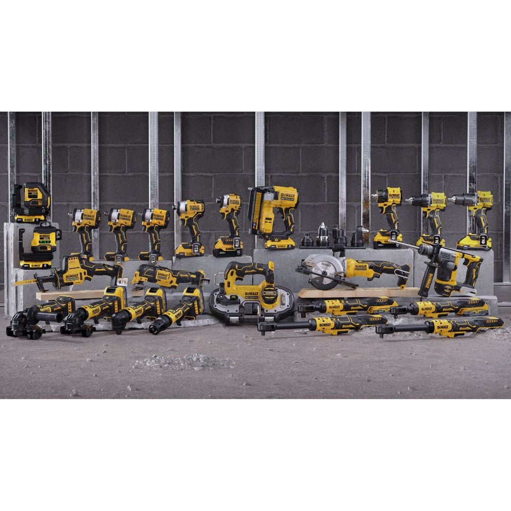 DEWALT 20V MAX ATOMIC 3/8 Inch Extended Reach Ratchet (Bare Tool), large image number 9