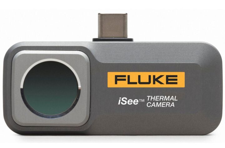 Fluke 25 Hz/256 x 192, iSee Mobile Thermal Imaging Camera for Apple/iOS Devices, Lightning USB Interface, -4 Degree Fahrenheit to 1022 Degree Fahrenheit