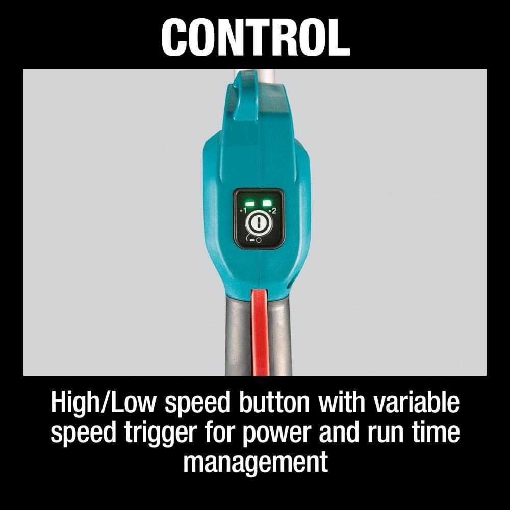 Makita 18V LXT Lithium-Ion Brushless Cordless Couple Shaft Power Head Kit with 13in String Trimmer & 20in Hedge Trimmer Attachments (4.0Ah), large image number 13