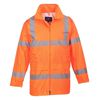 Portwest Hi-Vis Orange Rain Jacket, small image number 2