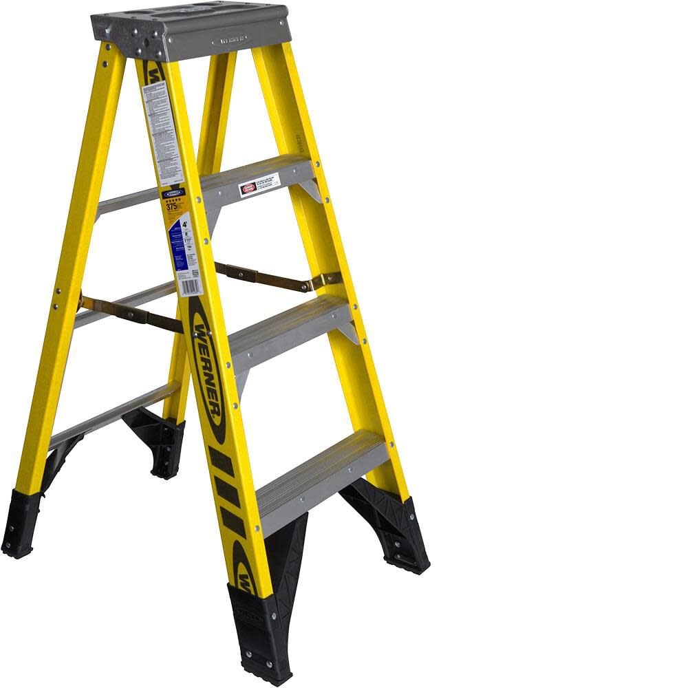 Werner 4 Ft. Fiberglass Type IAA Step Ladder – 7304