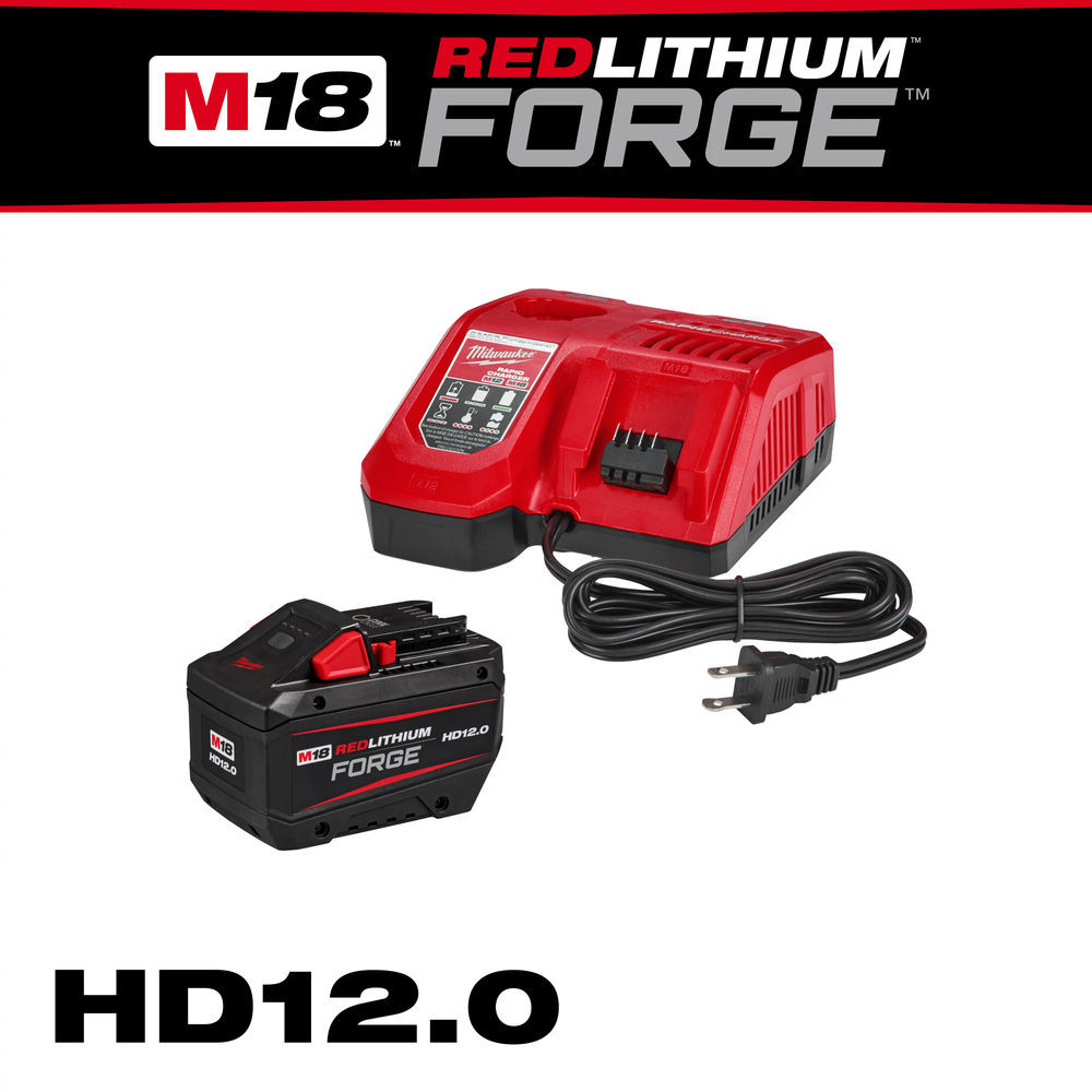 Milwaukee M18 REDLITHIUM FORGE HD12.0 Starter Kit, large image number 2