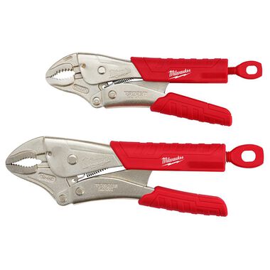 Milwaukee Curved Jaw Pliers Tool Set 2pc, large image number 0
