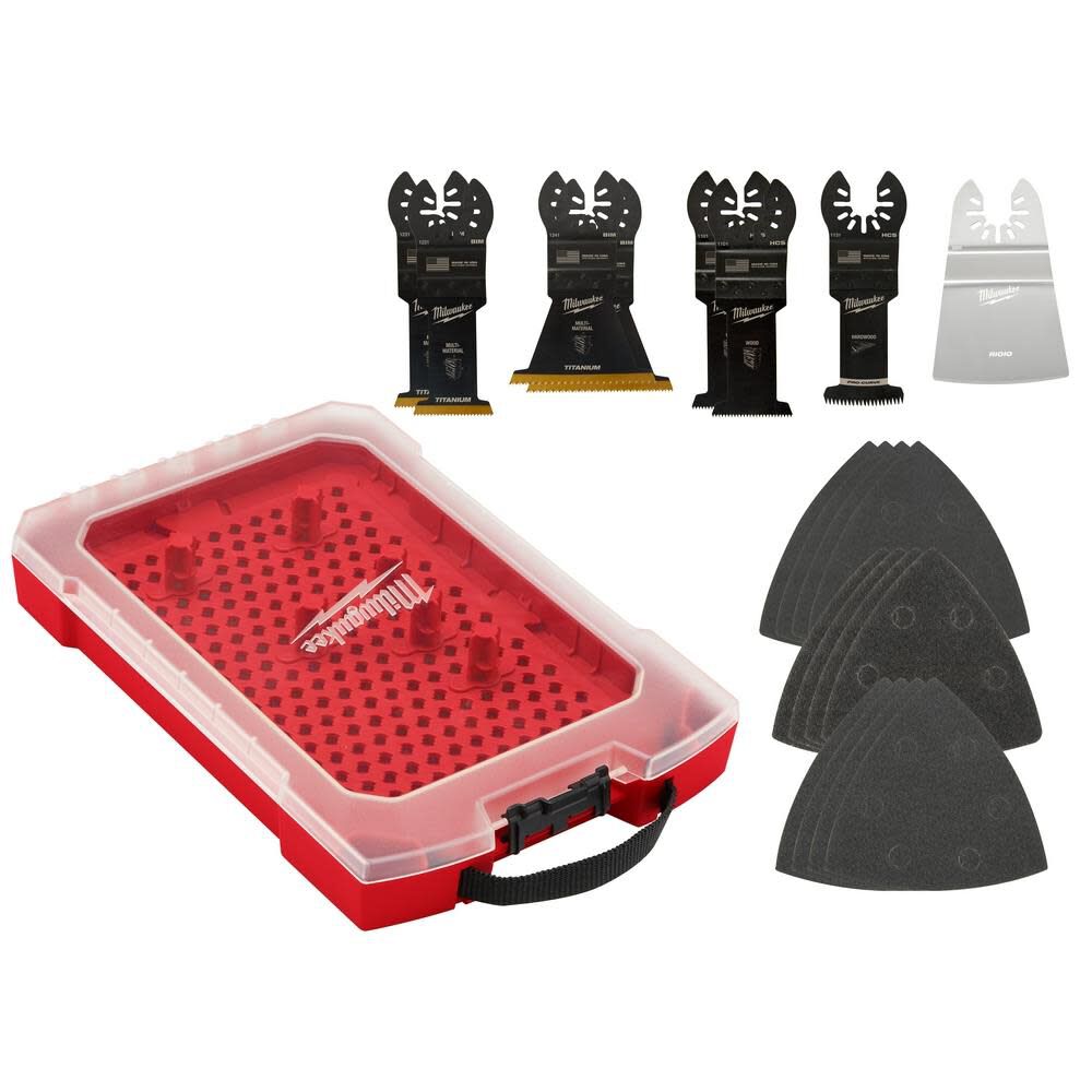 Milwaukee 20 piece sales multi tool blade set
