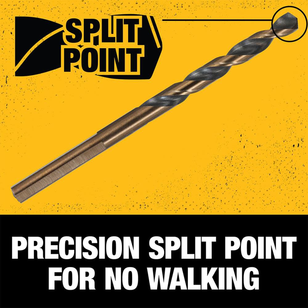 Dewalt split hotsell point drill bit