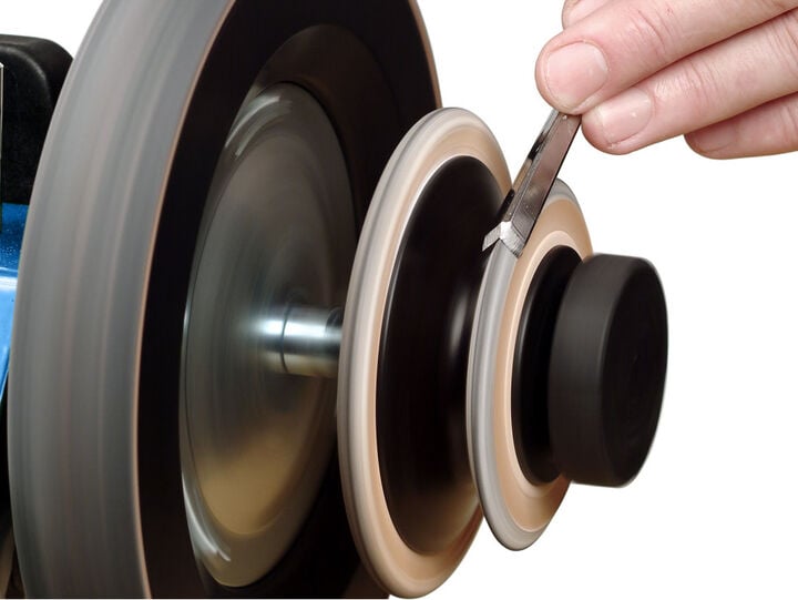 Tormek Profiled Leather Honing Wheel