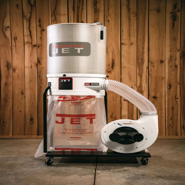JET DC-1200VX-CK3 Dust Collector 2 HP 3PH 230/460 V 2-Micron Canister Kit, large image number 5
