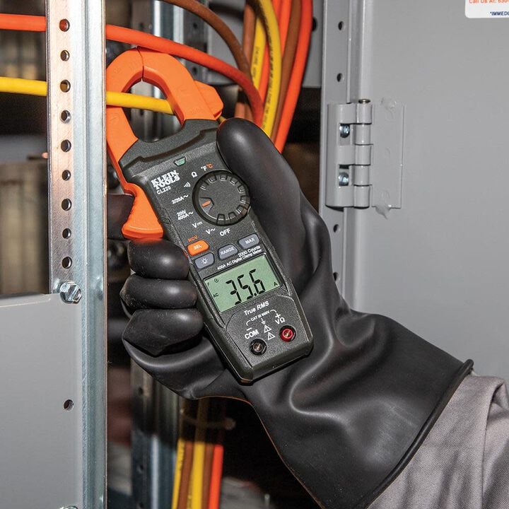 Klein Tools Digital Clamp Meter with Temp, large image number 4