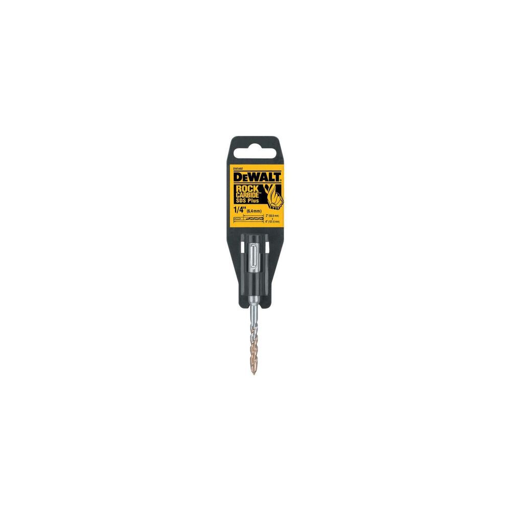 DEWALT 1/4 In. x 2 In. x 4 In. Rock Carbide SDS+ Hammer Bit, large image number 11
