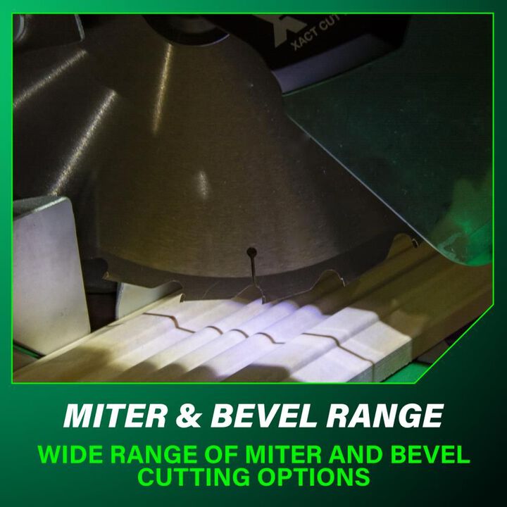 Metabo HPT 12 Inch Dual Bevel Sliding Miter Saw, large image number 5