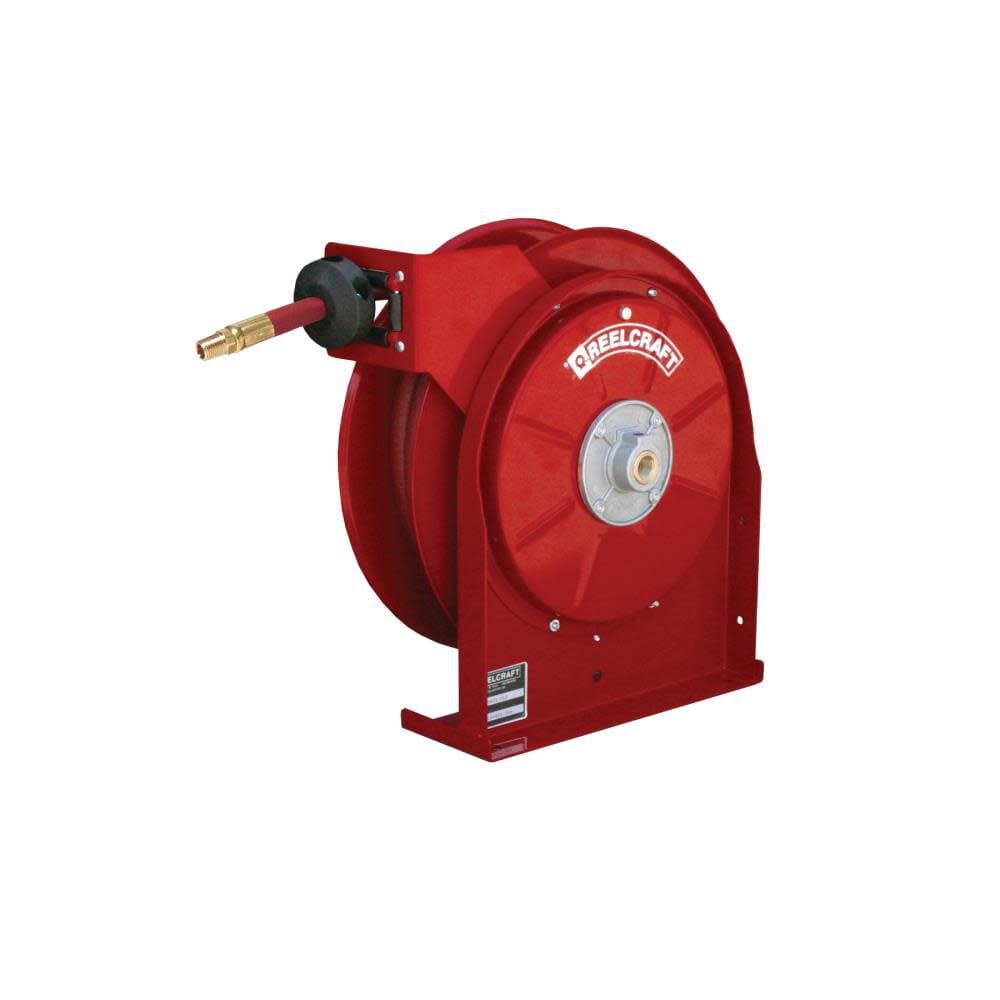 Reelcraft Hose Reel with Hose Steel Series 5000 1/4in x 50', large image number 1