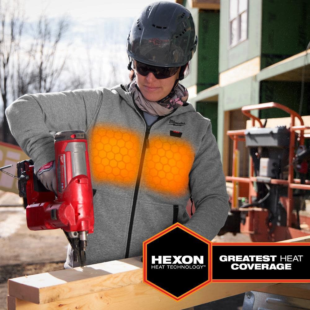 Milwaukee M12 Women's Heated Hoodie Kit, large image number 7