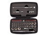 Tekton 1/4 Inch 12 Point Small Engine Socket, Bit, and QR Ratchet Set, small image number 1
