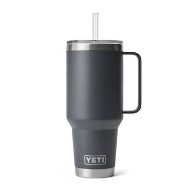 Yeti Rambler 42 Oz Straw Mug with Straw Lid Charcoal