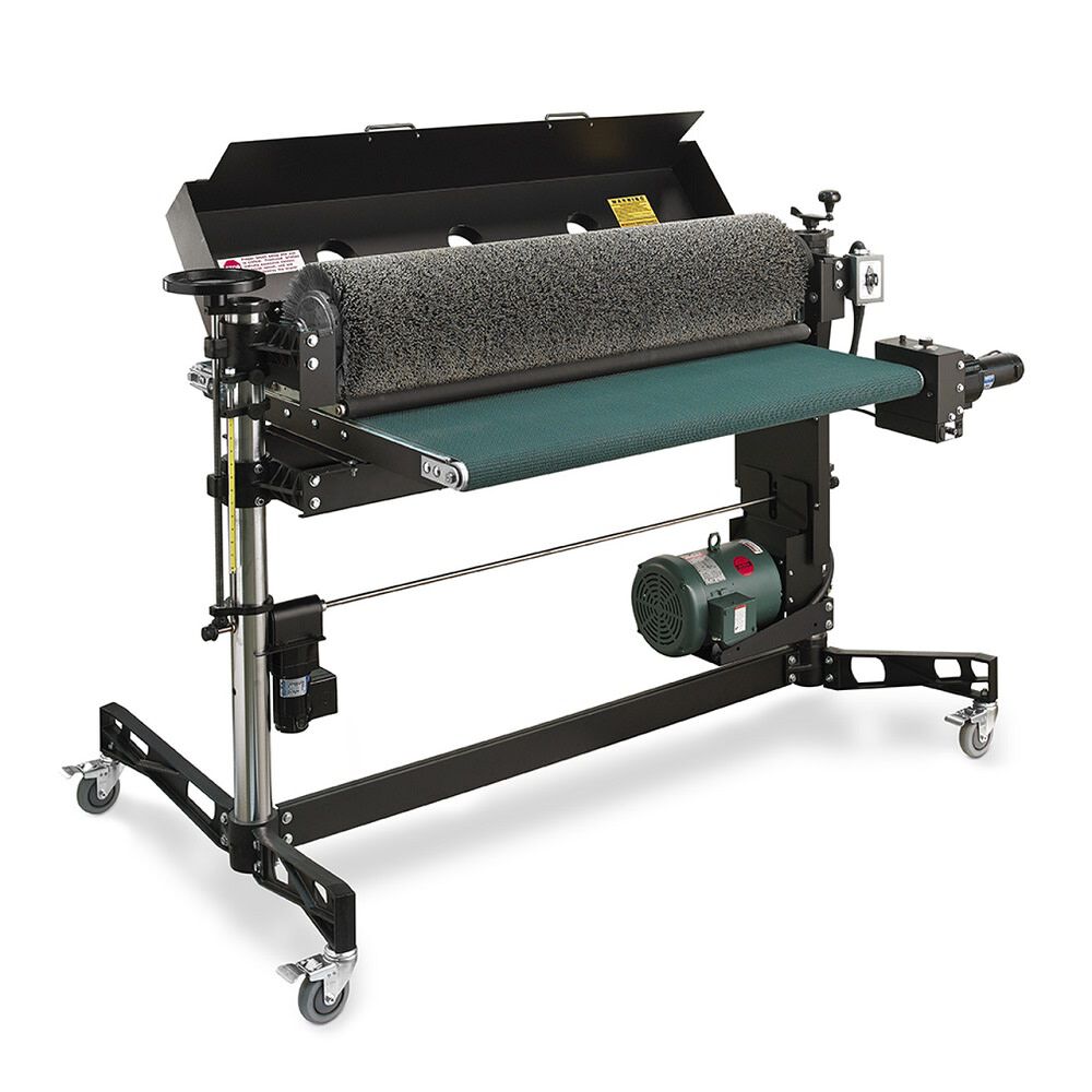 Supermax Tools 49 In. 7.5HP 220V Single Brush Sander - 3 Phase, large image number 2