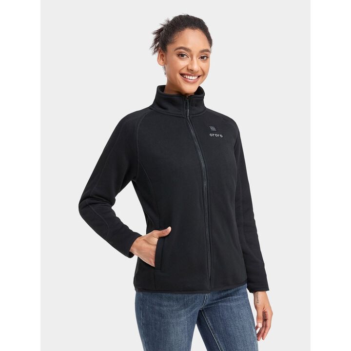 ORORO Womens Heated Fleece Jacket Kit, large image number 2