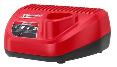 Milwaukee M12 REDLITHIUM XC6.0/2.0Ah Battery and Charger Starter Kit, large image number 1