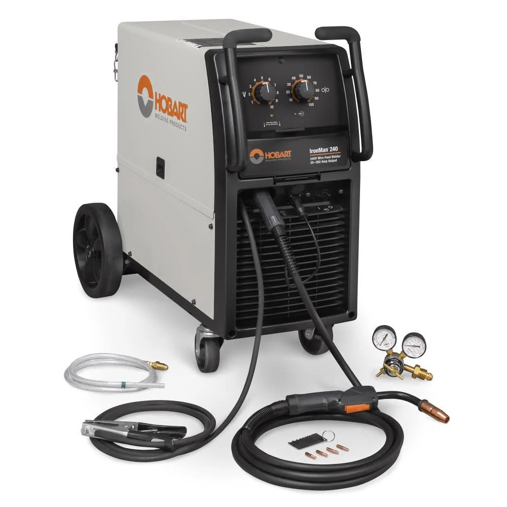 Hobart IronMan 240 Mig Welder, large image number 1