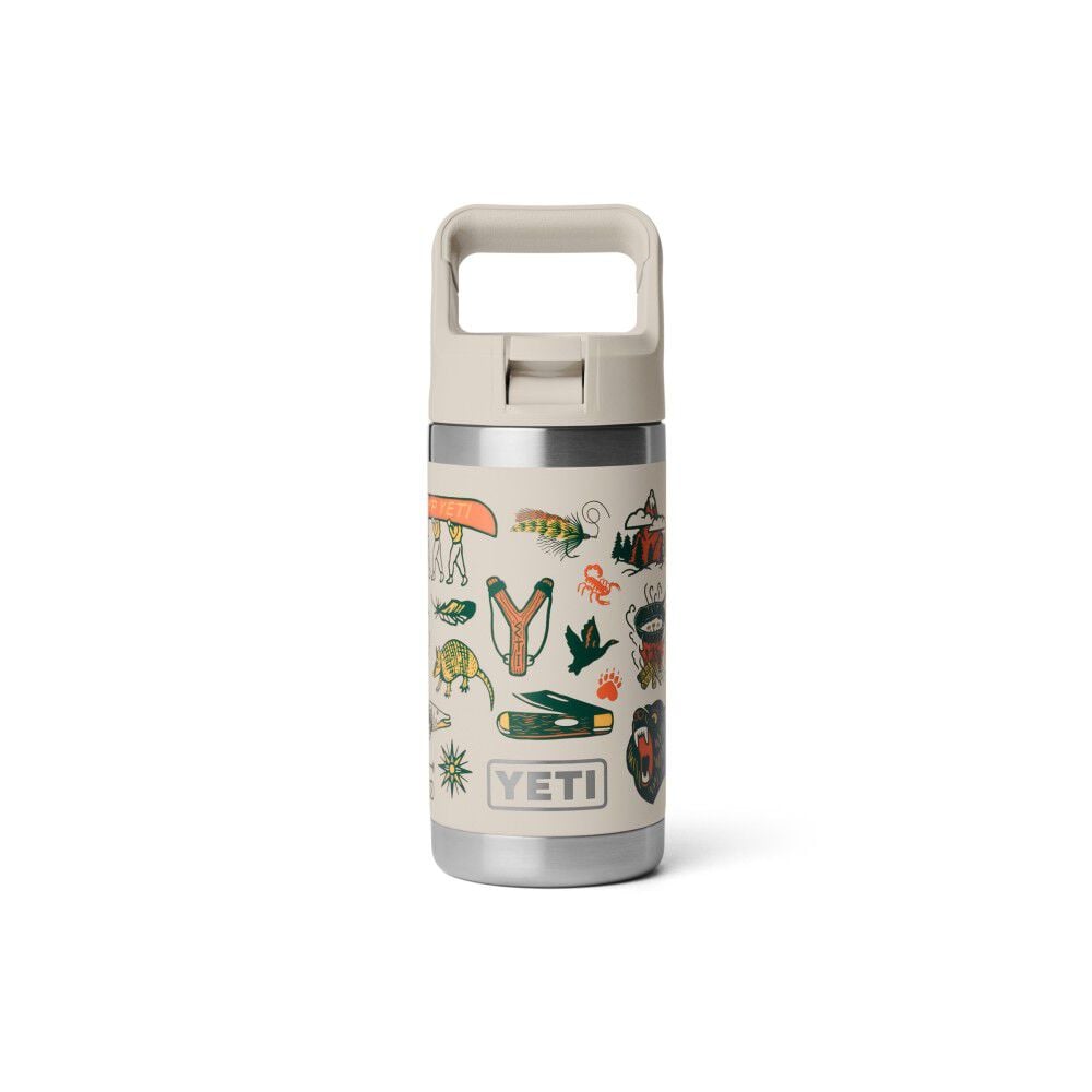 YETI Rambler Jr 12 Oz Kids Water Bottle Cape Summer Camp - 21071508890