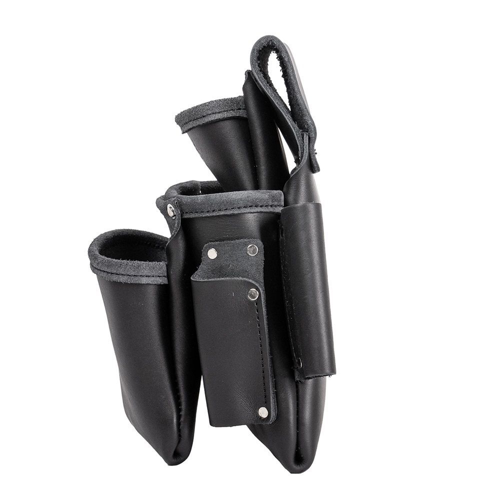Occidental Leather 3 Pouch Pro Fastener Bag, Black, large image number 3