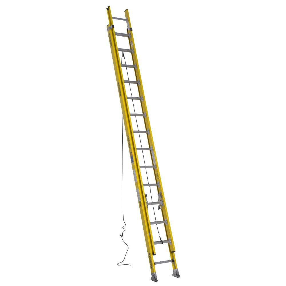 Werner 28 Ft. Type IAA Fiberglass Round Rung Extension Ladder – 7128-2