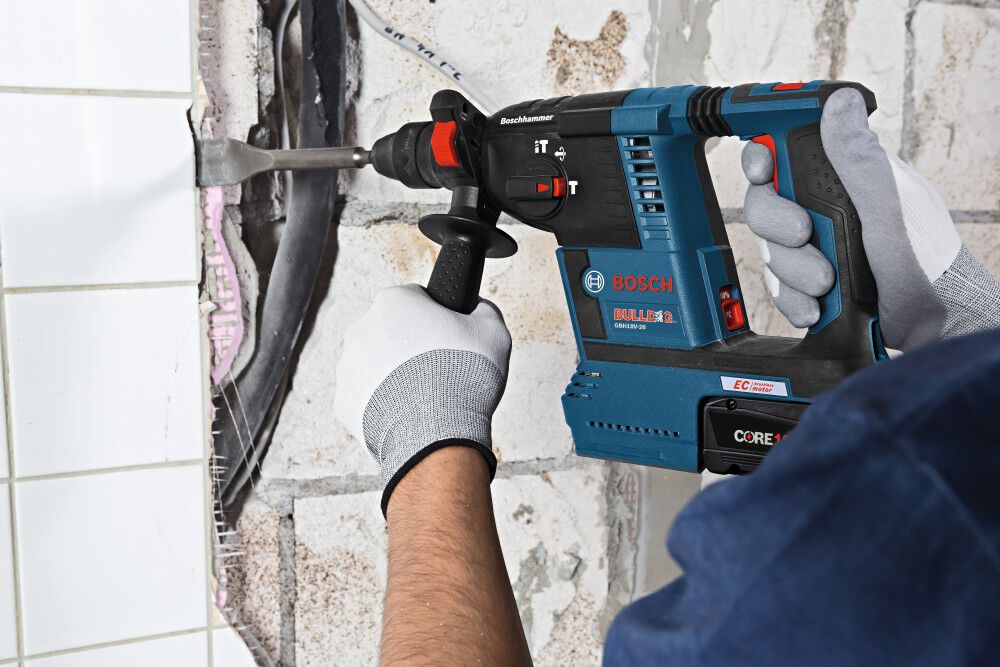 Bosch 1-1/2 Inch x 10 Inch Tile Chisel SDS-plus Hammer Steel, large image number 4