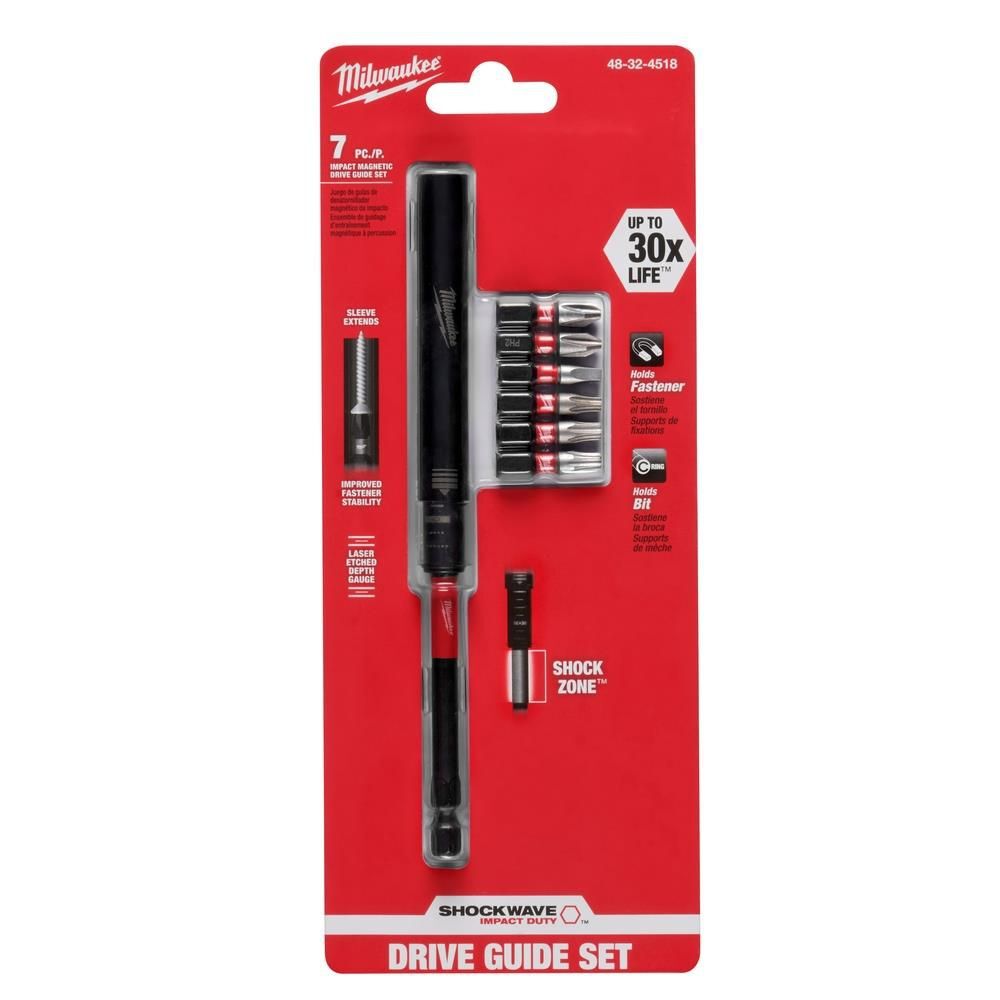 Milwaukee SHOCKWAVE 7-Piece Impact Magnetic Drive Guide Set, large image number 6