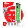 Diablo Tools 14 Inch Segmented Rim Diamond Cut-Off Blade for Masonry, small image number 2