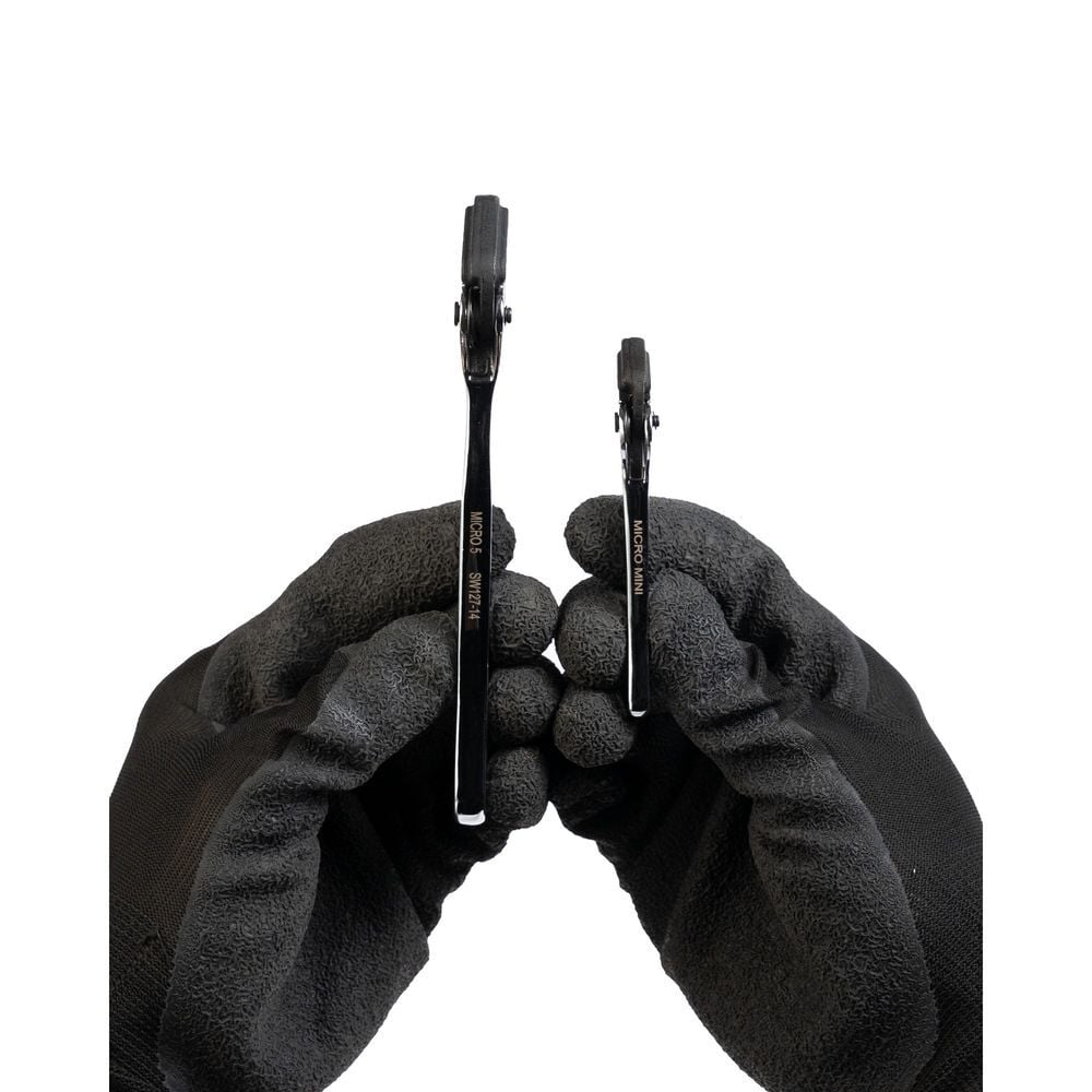 Pipe Vise Micro Mini Self-Adjusting Wrench with Contoured Handle 6 - 13 mm 7/32 - 1/2 Inch, large image number 2