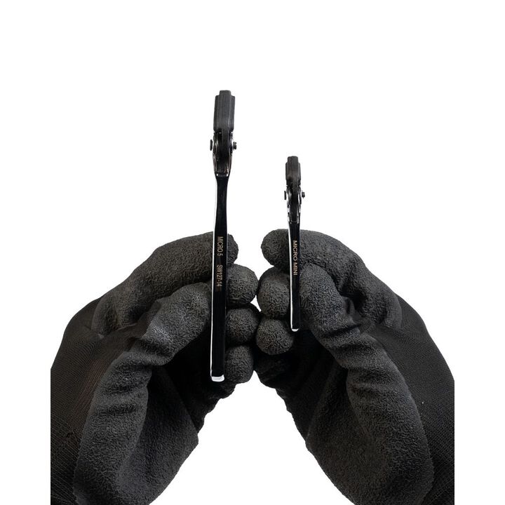 Pipe Vise Micro Mini Self-Adjusting Wrench with Contoured Handle 6 - 13 mm 7/32 - 1/2 Inch, large image number 1
