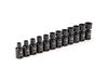 Tekton 3/8 Inch 6 Point Universal Joint Impact Socket Set, 12 Pieces (8-19 mm), small image number 1