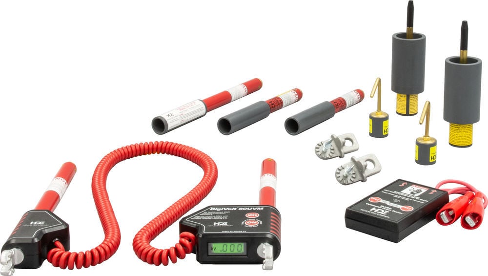 Greenlee DigiVolt Digital Voltmeter 80kV (Universal Kit), large image number 2