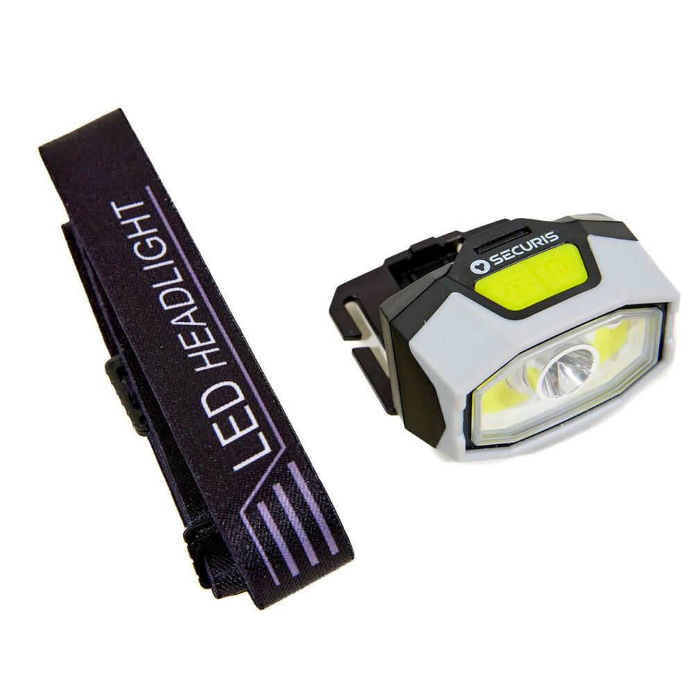 SECURIS USB Rechargeable Battery-Powered Front Mounted LED Headlamp, large image number 4