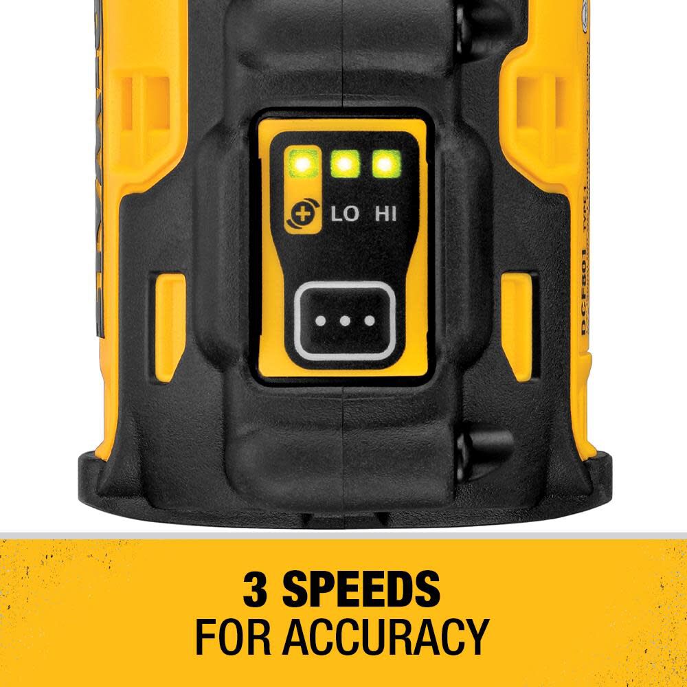 Dewalt 12v max brushless hotsell impact driver kit xtreme dcf801f2
