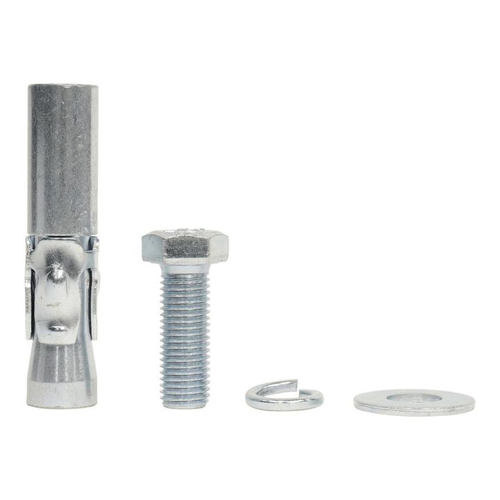 MaxJax 16500 Lbs 7/8 Inch Carbon Steel Anchor Bolt Kit with Fasteners, large image number 6